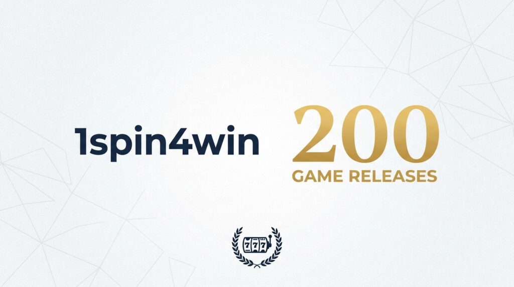 1spin4win Achieves Milestone with 200 Game Releases