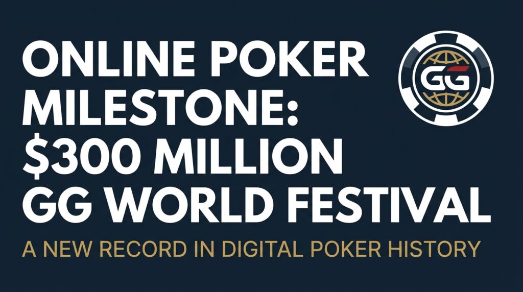 $300 Million GG World Festival Marks a Milestone in Online Poker