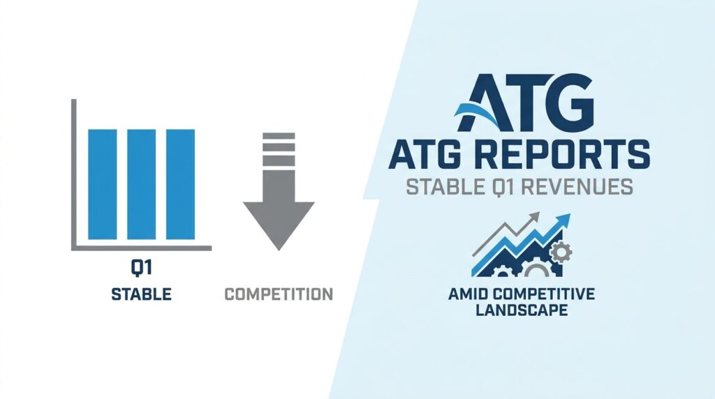 ATG Reports Stable Q1 Revenues Amid Competitive Landscape