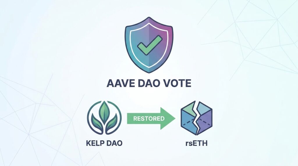 Aave DAO Votes on Funding Proposal to Restore Kelp DAO’s rsETH Product