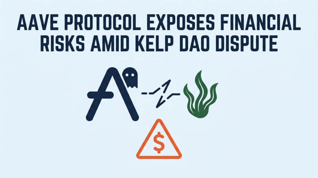 Aave Protocol Exposes Financial Risks Amid Kelp DAO Dispute