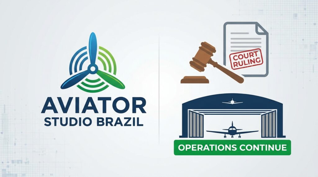 Aviator Studio Brazil Maintains Operations Following Court Ruling