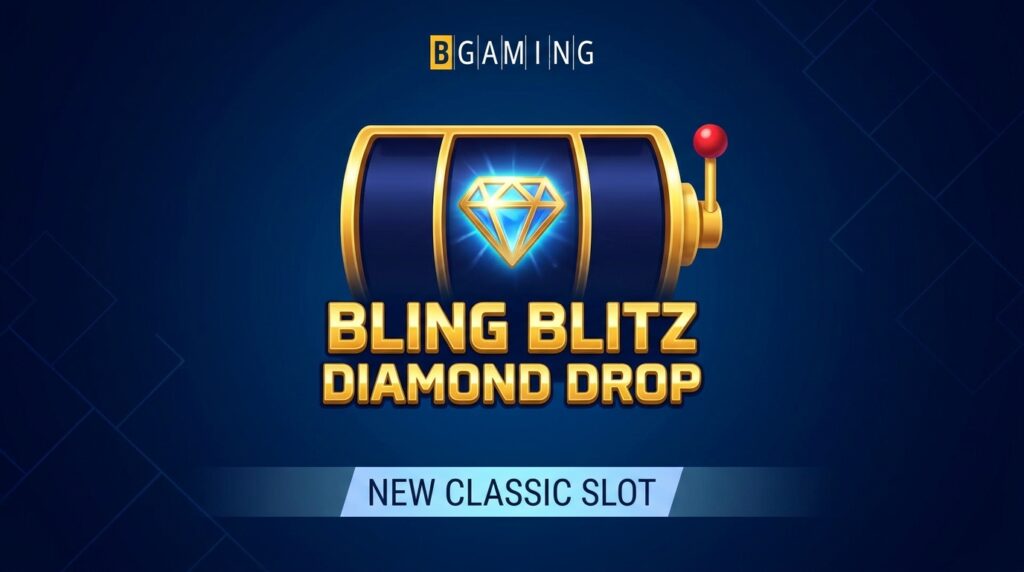 BGaming Launches Bling Blitz Diamond Drop Slot, Expanding Classic Game Portfolio