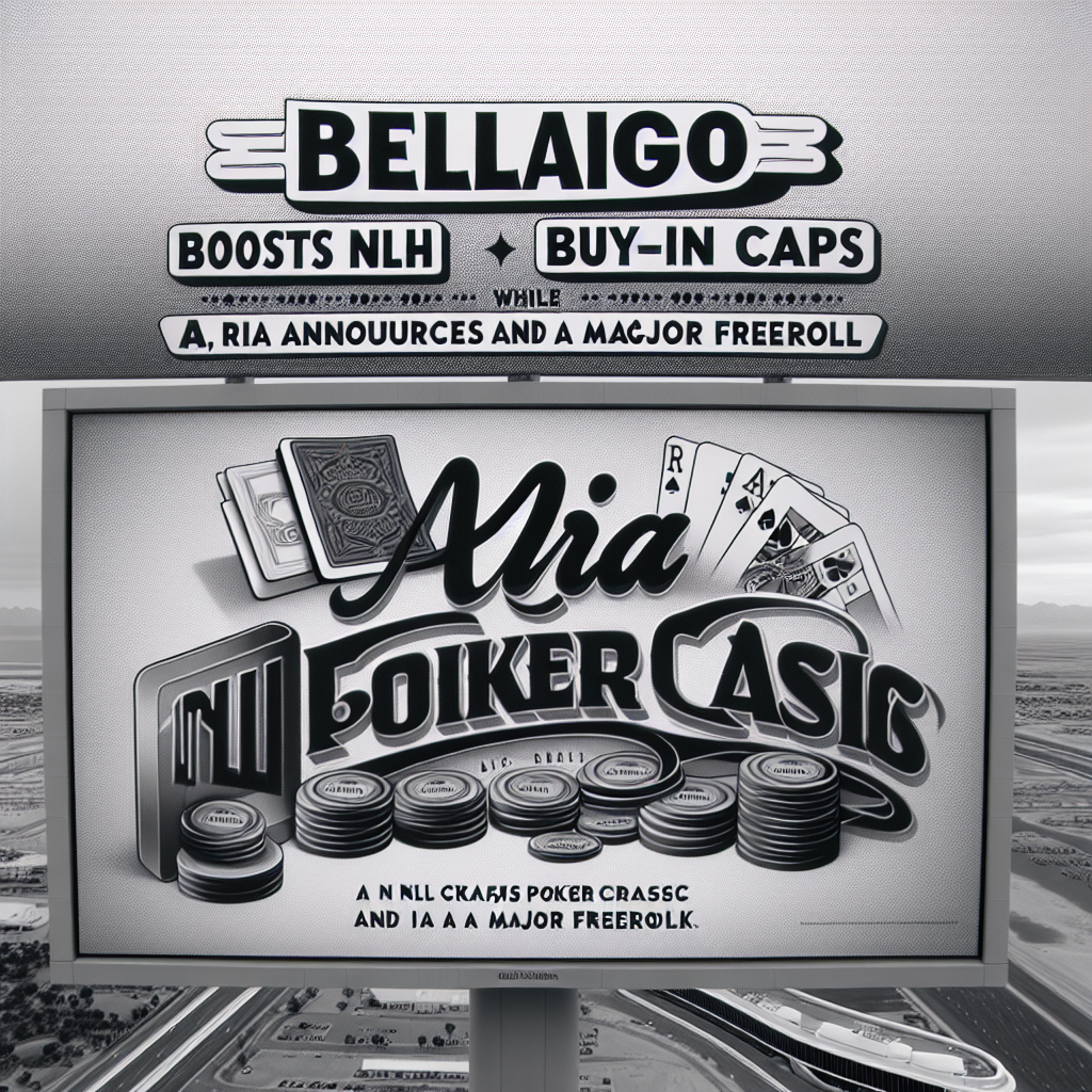 Bellagio Boosts NLH Buy-In Caps While ARIA Announces the Poker Classic and a Major Freeroll