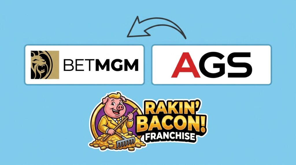 BetMGM Expands Game Offerings with AGS’ Rakin’ Bacon! Franchise