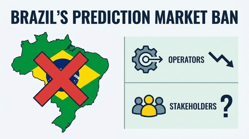 Brazil Declares Prediction Markets Illegal, Impacting Operators and Stakeholders