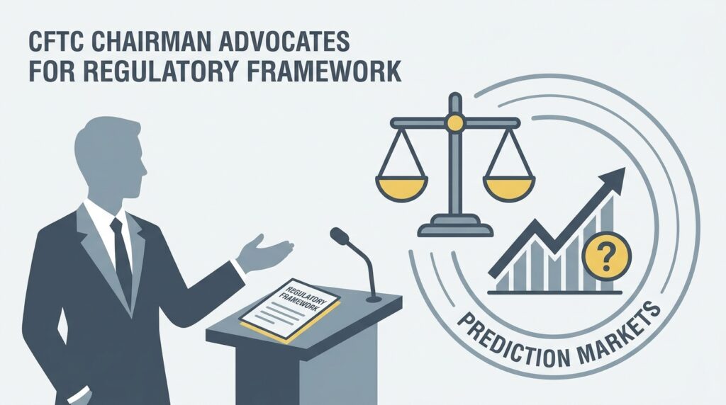 CFTC Chairman Advocates for Regulatory Framework on Prediction Markets