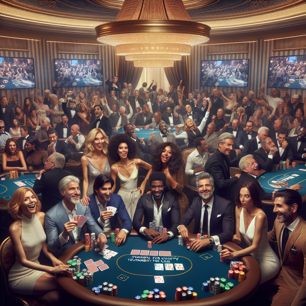 Celebrity Poker Tournament Raises Funds for Charity