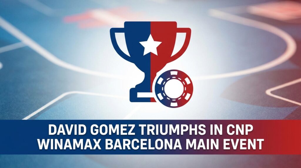 David Gomez Triumphs in CNP Winamax Barcelona Main Event