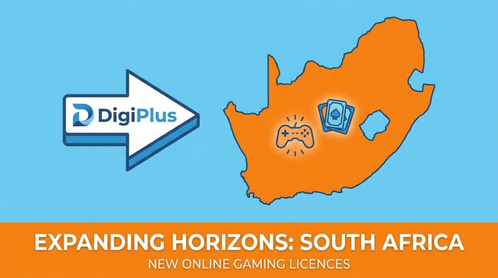 DigiPlus Expands into South Africa with New Online Gaming Licences