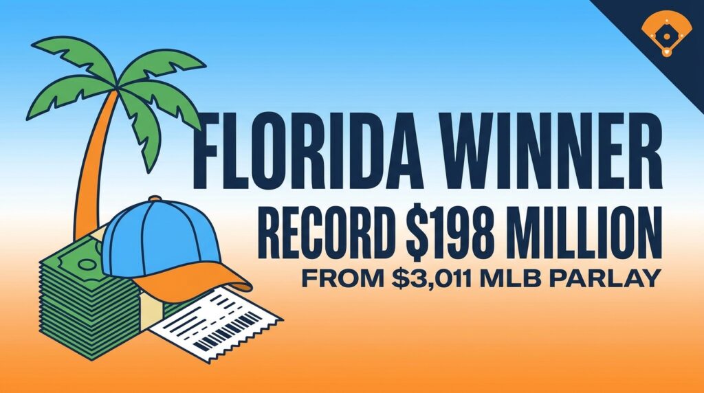 Florida Bettor Wins Record $198 Million from $3,011 MLB Parlay