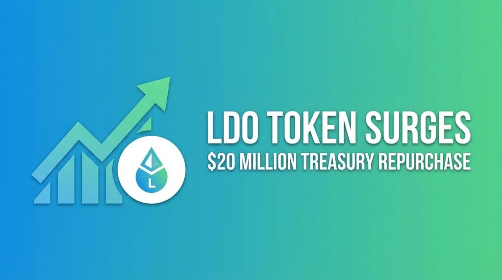 Lido’s Token Surges Amid $20 Million Treasury Repurchase Program