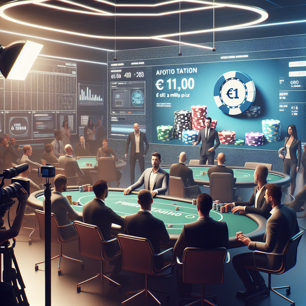 Major Poker Tournament Guarantees €1 Million Prize Pool