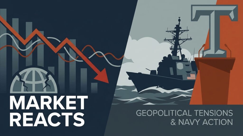 Market Reacts to Geopolitical Tensions as Trump Orders Navy Action