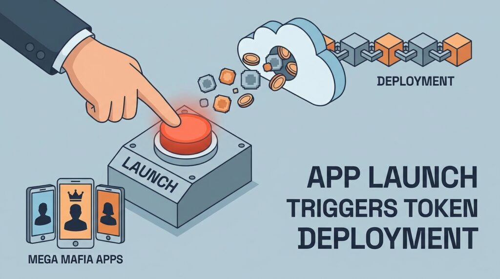 Mega Mafia Apps Launch Triggers Token Deployment