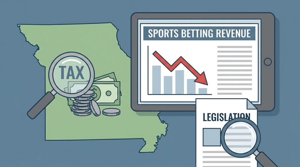 Missouri Sports Betting Revenue Faces Tax Scrutiny Shortly After Launch