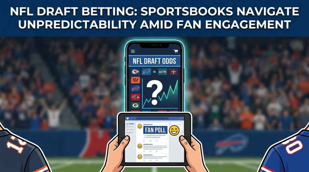 NFL Draft Betting: Sportsbooks Navigate Unpredictability Amid Fan Engagement