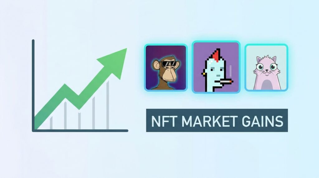 NFT Market Sees Significant Gains with Bored Apes and Other Collections Rising