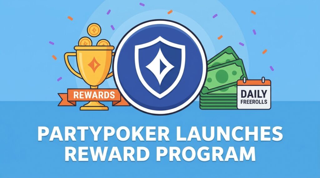 PartyPoker Launches Reward Program with Daily Freerolls and Cash Prizes