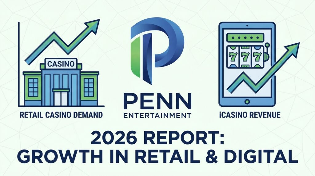 Penn Entertainment Reports Increased Retail Casino Demand and iCasino Revenue in 2026