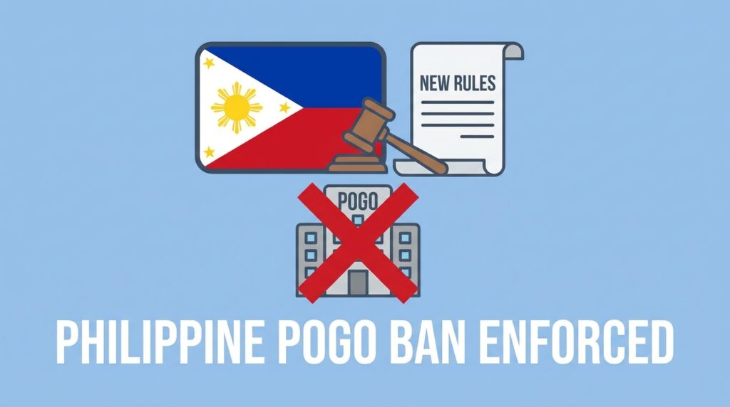 Philippine Government Enforces New Rules on National Ban of Philippine Offshore Gaming Operators