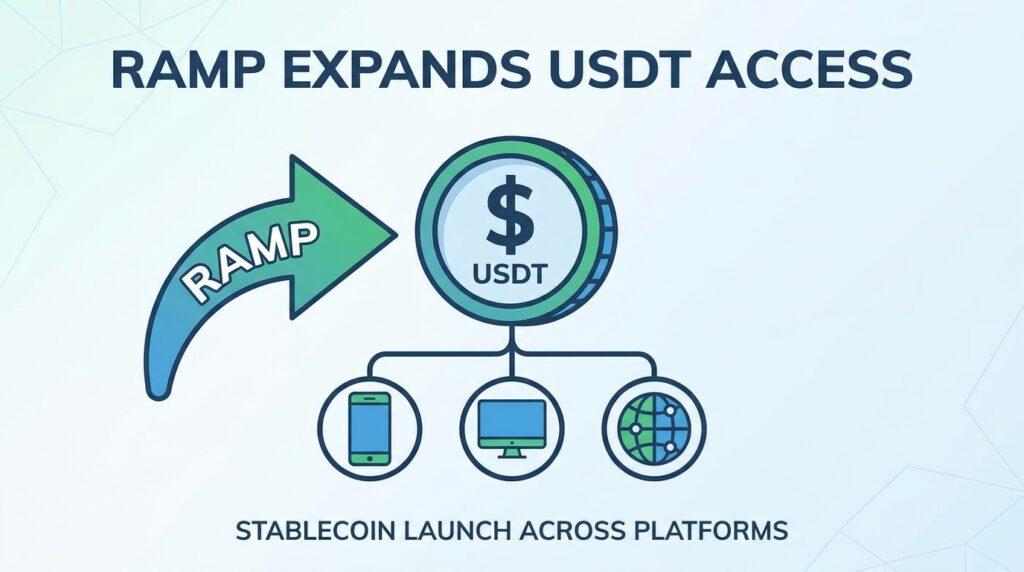 Ramp Expands Stablecoin Access with USDT Launch Across Multiple Platforms
