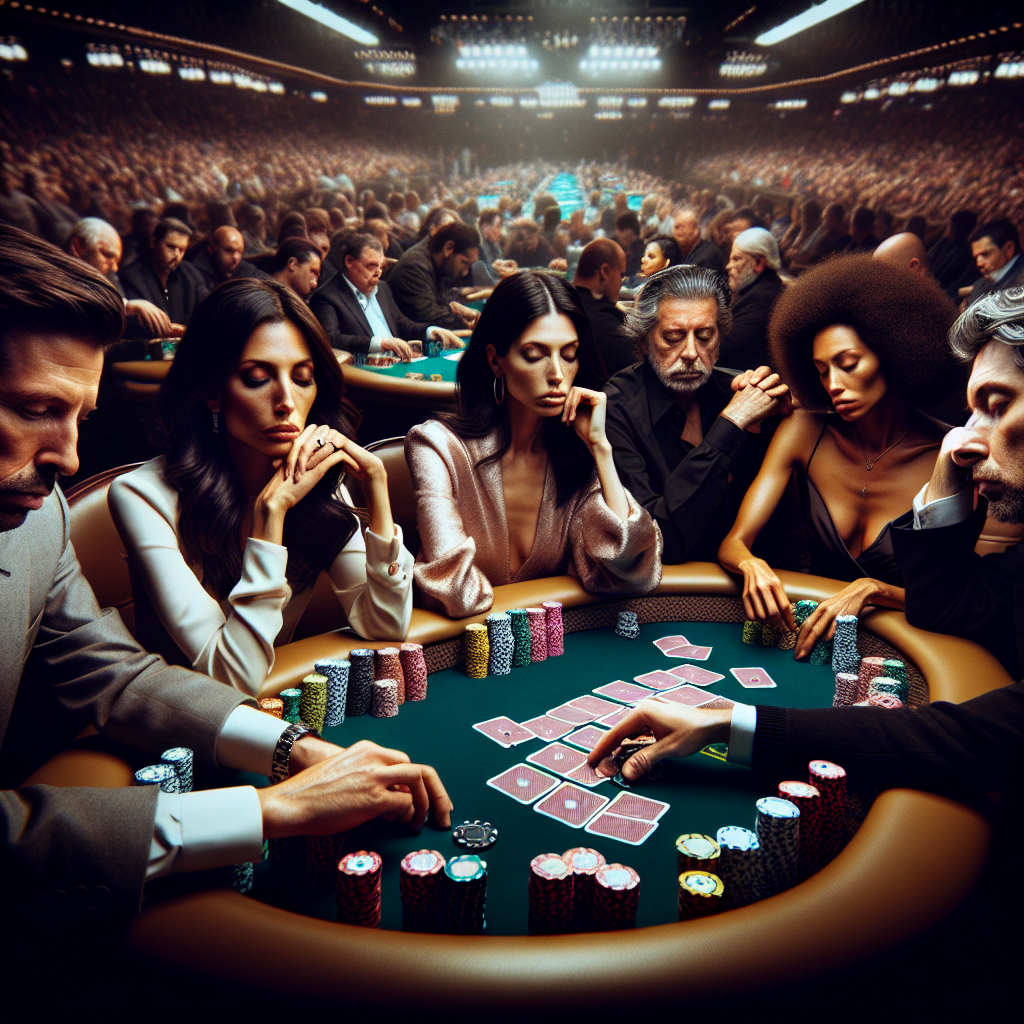 Renowned Photographer Captures Unforgettable Moments at Major Poker Tournament
