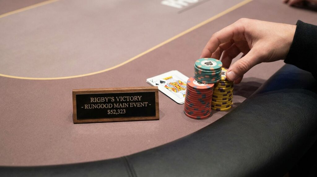 Rigby’s Victory at the RunGood Main Event: A $52,323 Win