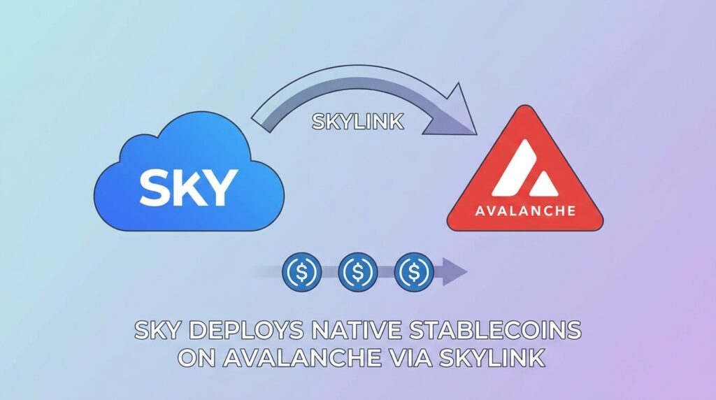 Sky Deploys Native Stablecoins on Avalanche via Skylink