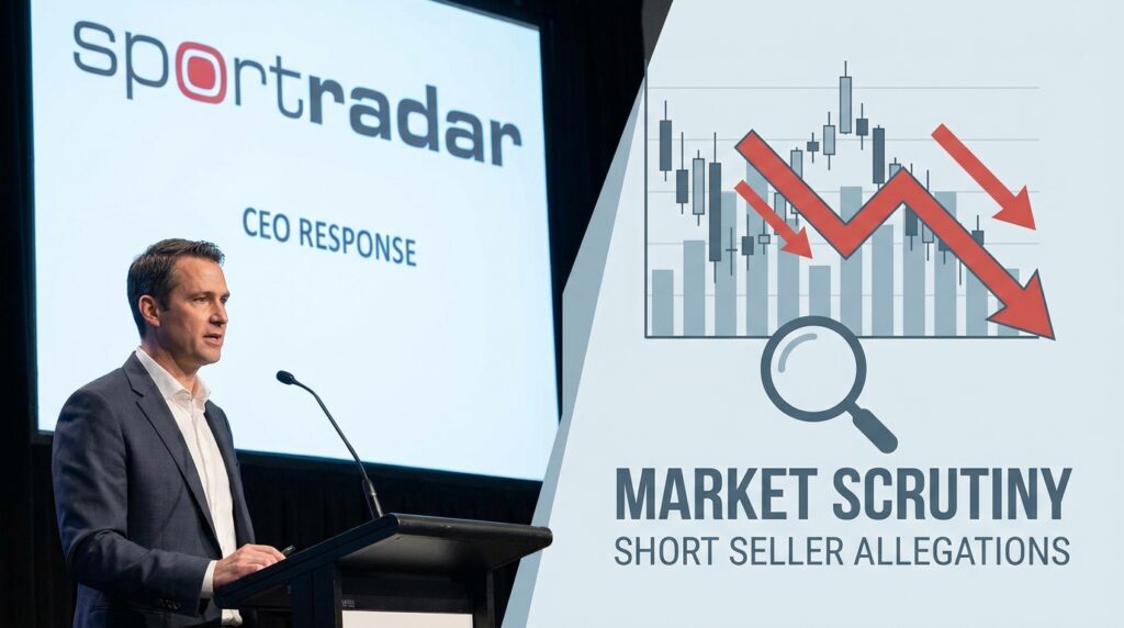 Sportradar CEO Responds to Short Seller Allegations Amid Market Scrutiny