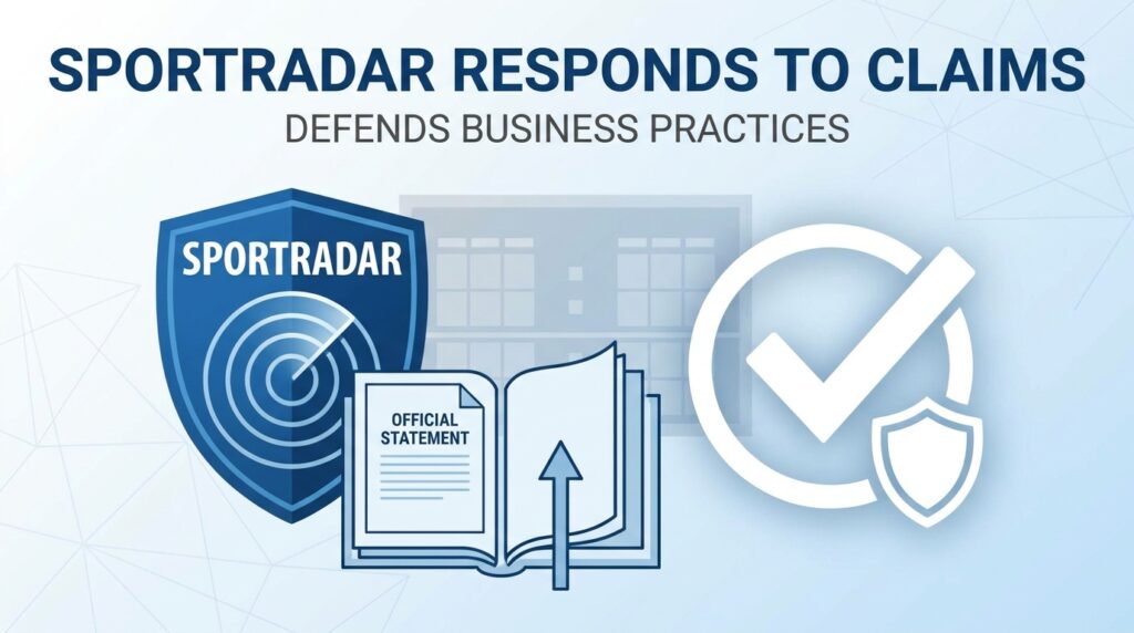 Sportradar Responds to Short Seller Claims, Defends Business Practices