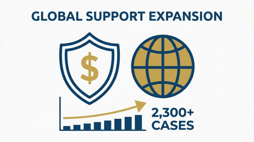 Stablecoin Issuer Expands Global Support, Engaging Over 2,300 Cases