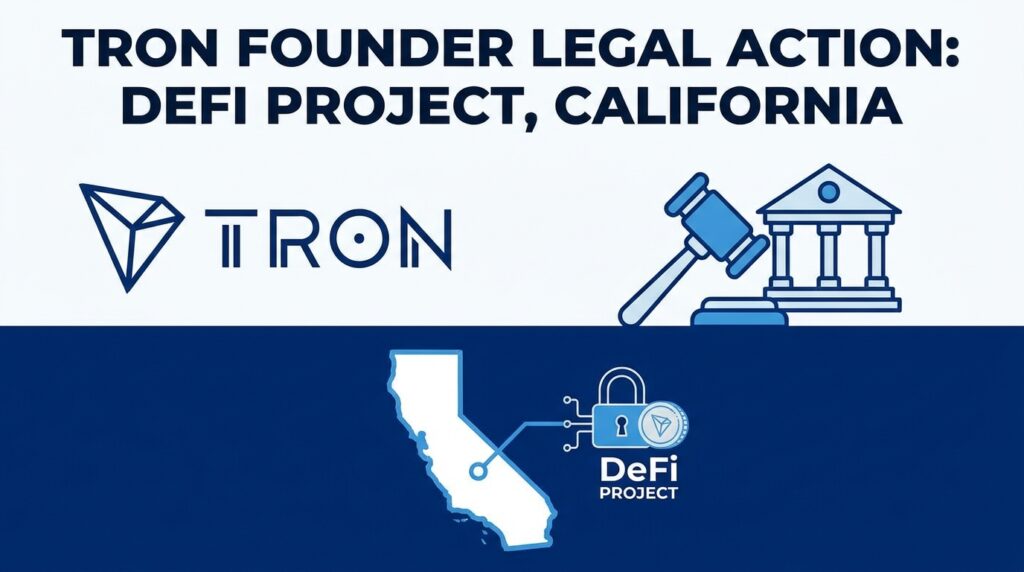 TRON Founder Initiates Legal Action Over DeFi Project in California