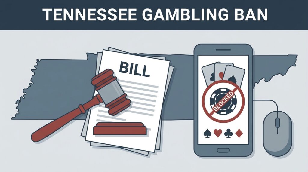 Tennessee Approves Bill to Ban Sweepstakes Casinos and Online Gambling