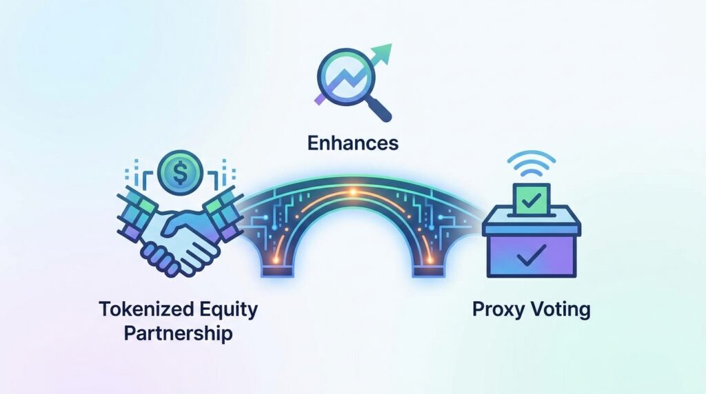 Tokenized Equity Partnership Enhances Proxy Voting Capabilities