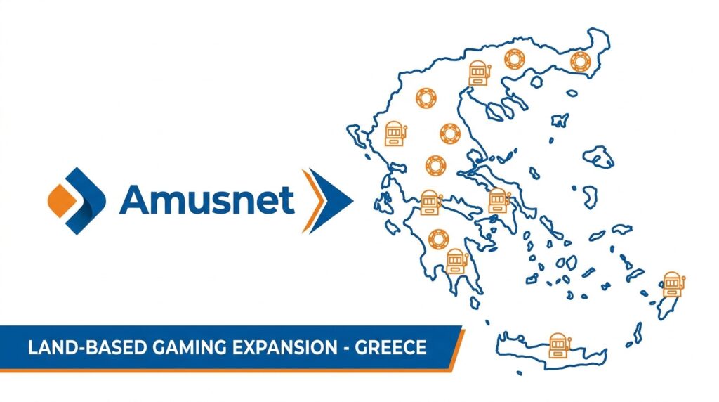 Amusnet Targets Land-Based Gaming Expansion Across Greece