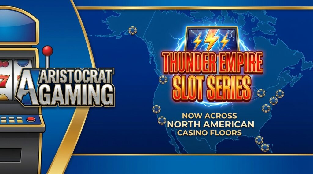 Aristocrat Gaming Launches Thunder Empire Slot Series Across North American Casino Floors