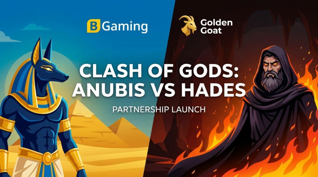 BGaming Launches Clash of Gods: Anubis vs Hades in Partnership with Golden Goat