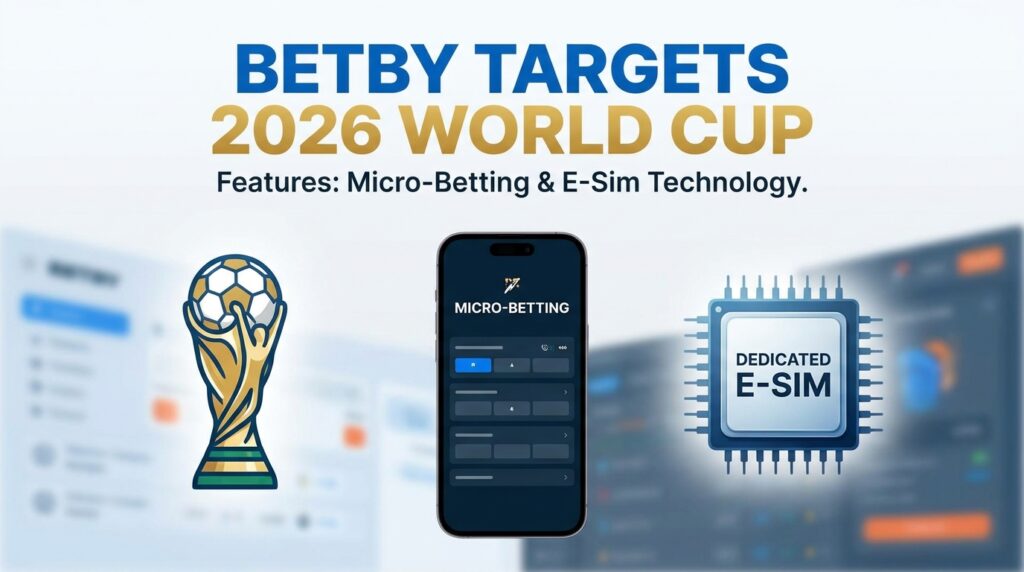 Betby Targets 2026 World Cup with Micro-Betting Features and Dedicated E-Sim Technology