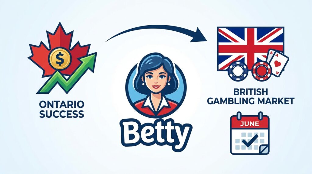 Betty Targets British Gambling Market With June Launch After Ontario Success