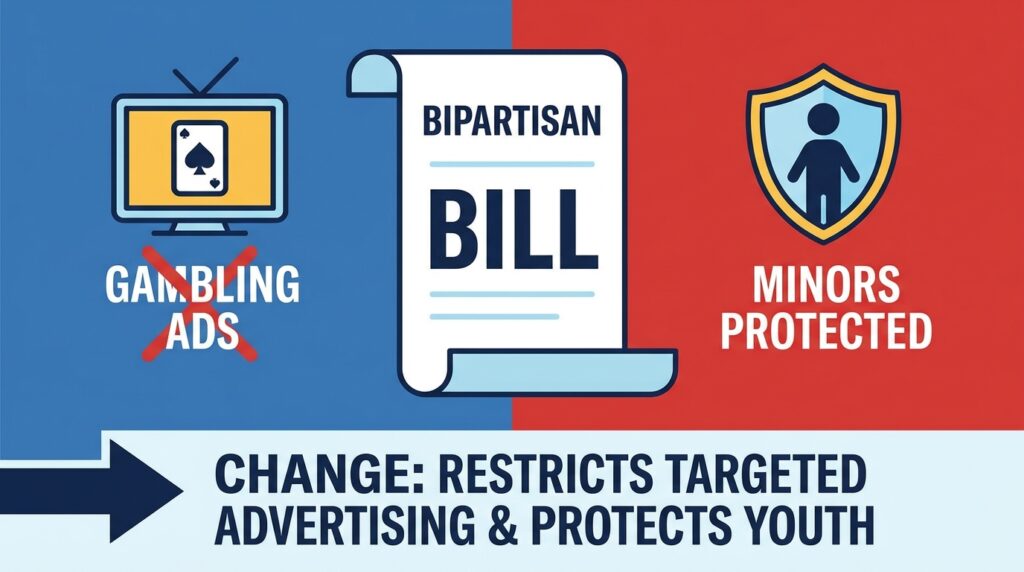 Bipartisan Bill Targets Gambling Ads Aimed at Minors: What the Legislation Would Change