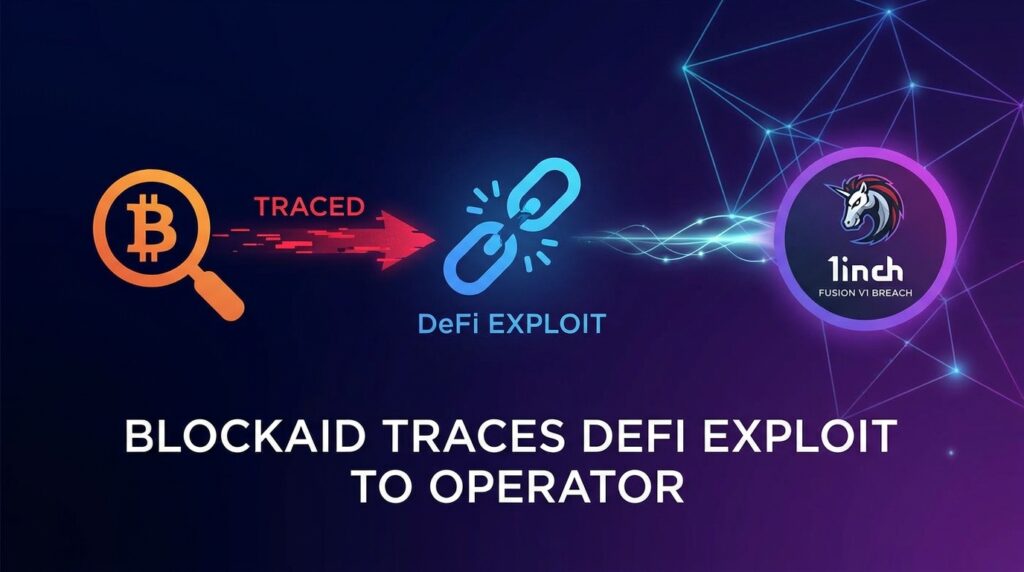 Blockaid Traces DeFi Exploit to Operator Behind 1inch Fusion V1 Breach