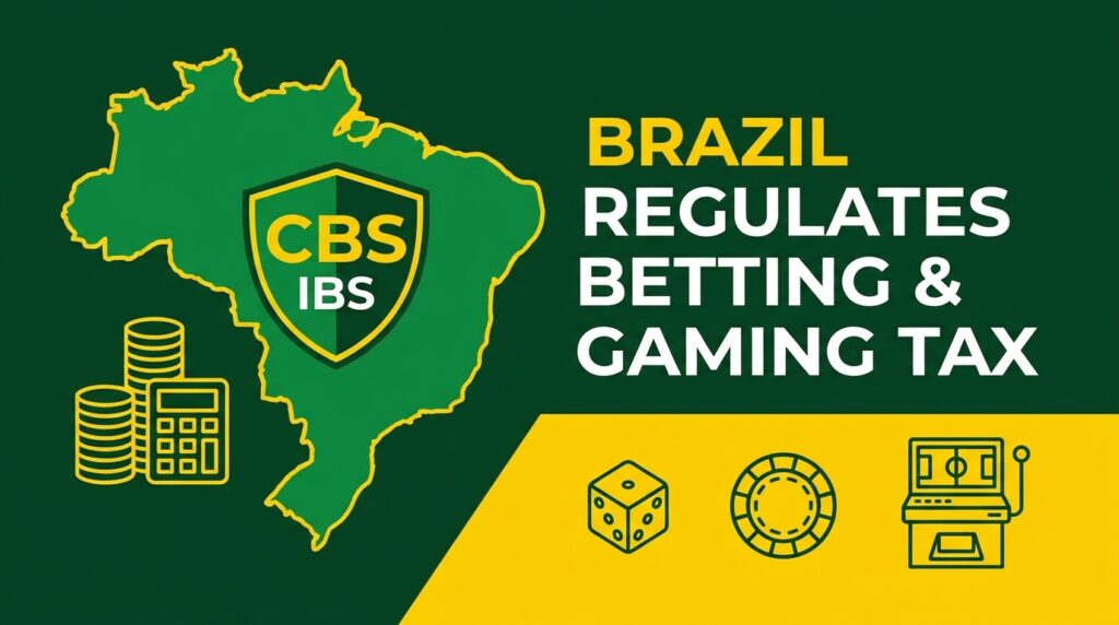 Brazil Regulates CBS and IBS Tax Collection for Betting and Gaming Sectors