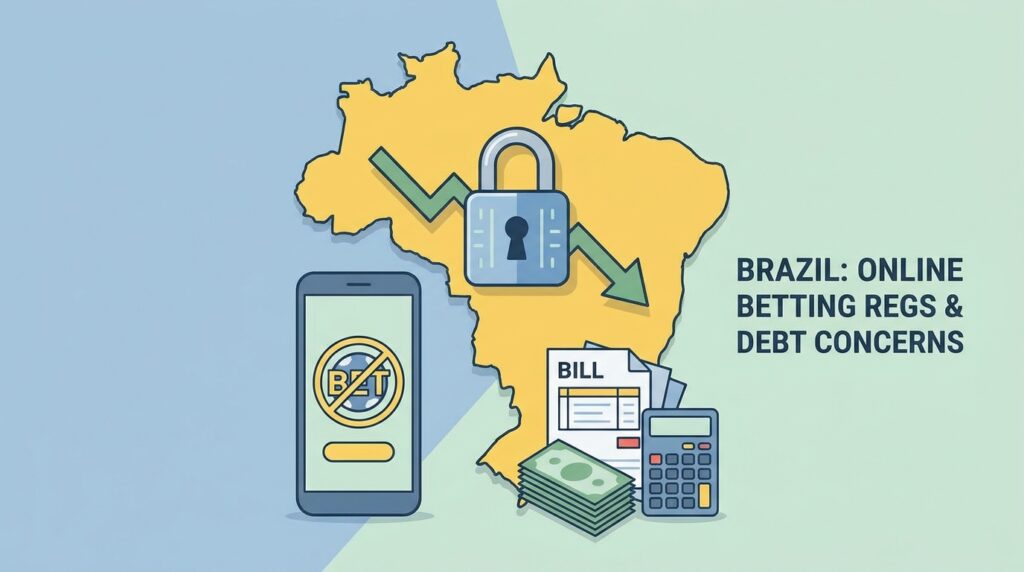 Brazil Weighs Tighter Online Betting Regulations as Household Debt Concerns Mount