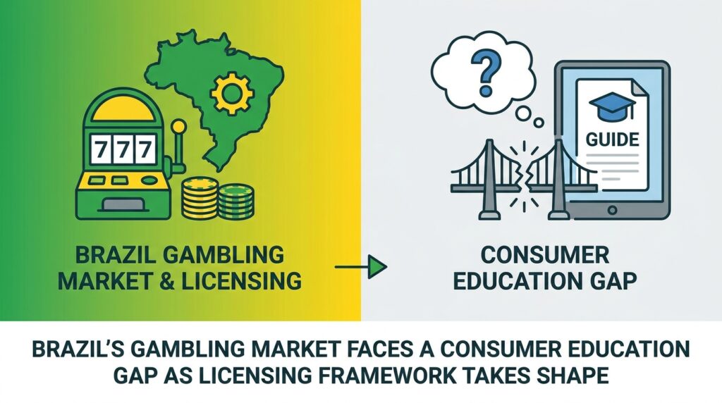 Brazil’s Gambling Market Faces a Consumer Education Gap as Licensing Framework Takes Shape