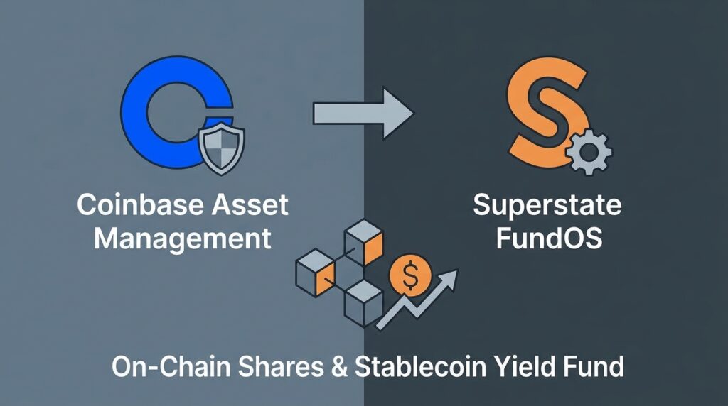 Coinbase Asset Management Taps Superstate FundOS to Power On-Chain Shares of Its Stablecoin Yield Fund