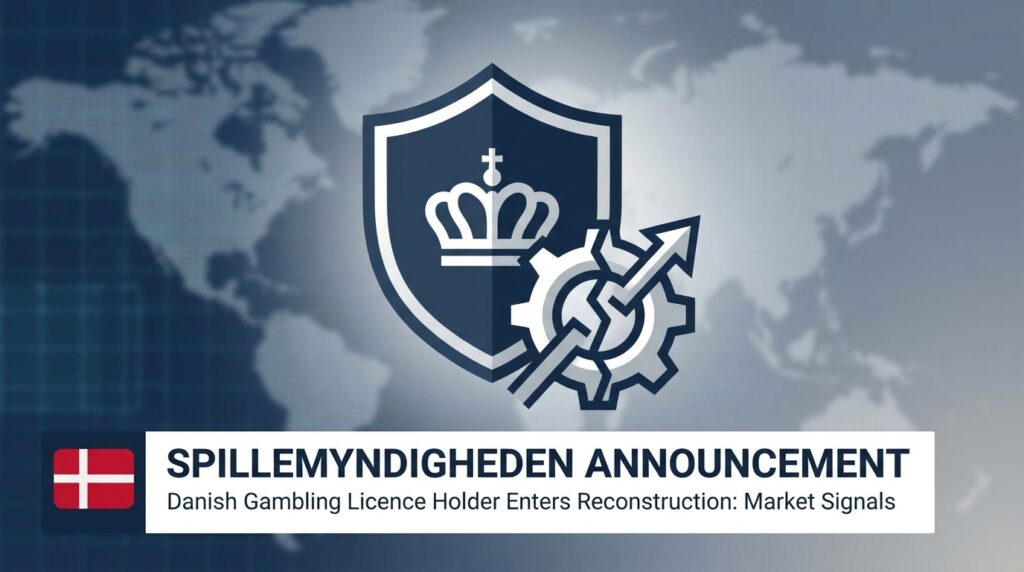 Danish Gambling Licence Holder Enters Reconstruction: What Spillemyndigheden’s Announcement Signals for the Market
