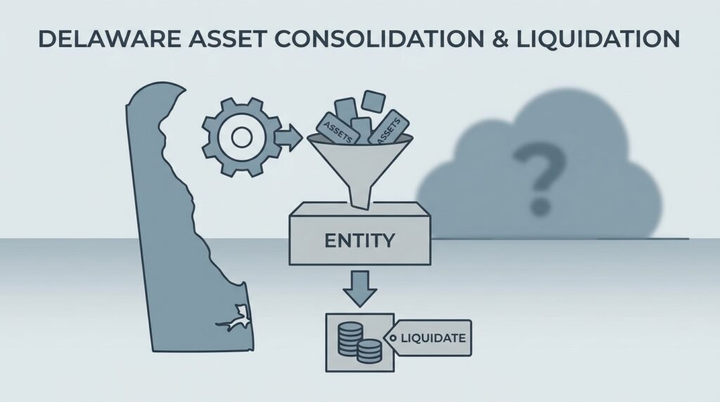 Delaware Entity Formed to Consolidate and Liquidate Remaining Assets as Strategic Alternatives Loom