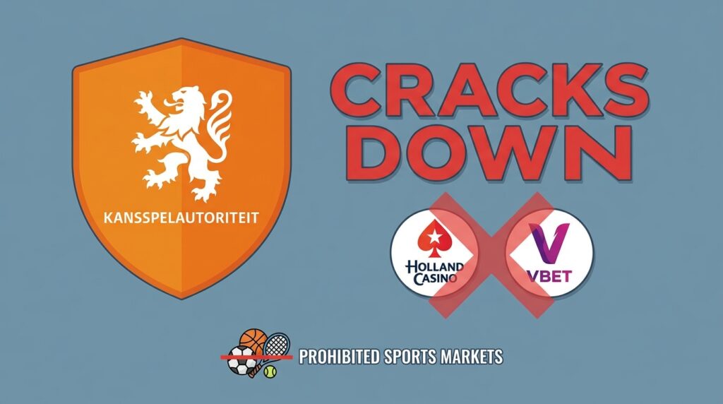 Dutch Regulator Cracks Down on Holland Casino and VBet Over Prohibited Sports Betting Markets