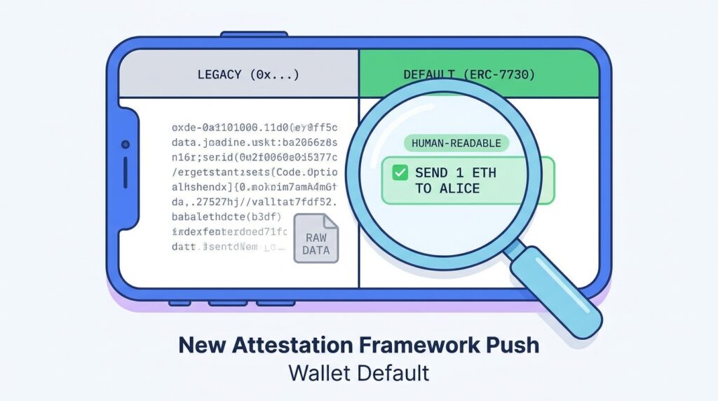 ERC-7730 and a New Attestation Framework Push to Make Human-Readable Transactions the Wallet Default